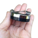 Retractable Metal Card Badge Holder Steel Recoil Ring R5V6 Clip Belt M9J6 P G3R9