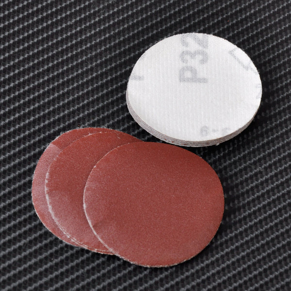 60x 2inch Mix Grit Sander Disc Sanding + Polishing Pad w/Backer Plate