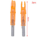2Pcs Hunting Shooting Luminous Lighted Compound Bow LED Glowing Arrow Nock T â„–[