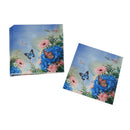 20X purple flower paper napkin butterfly festive & party supplies tissue deco!E