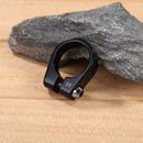 1pc MTB Cycling Seat Tube Clip Bike Release Seatpost Clamp (30mm Black)