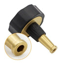 Adjustable Water Hose Nozzle and Jet Sweeper Sprayer Heavy-Duty Solid Brass