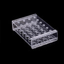 24 Holes Test Tube Rack Testing Tubes Holder Storage Plastic Lab Supplies Z