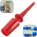 10 x clamp multimeter probes probe tips gauge test hook clamp probe J6F5