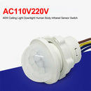 Motion Induction Switches Adjustable Movement Sensing Light Detector for Lamp