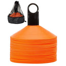 50Pcs Football Training Sign Disc,Sign Plate,Sign Cone Signpost Plate For T