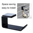 Acrylic Headphone Bracket Wall Mounted Headset Holder Hook Display Stand Hn
