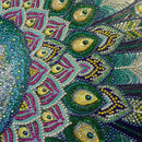 DIY Diamond Painting Peacock 5D Full Square Rhinestones Cross StitchJ Bj