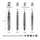 4pcs Box Damaged Screw Extractors Screw Remover 105 Degree Corner Extension N7V6