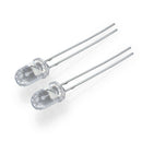 100pc 5mm White Ultra-Bright LED Light Lamp Emitting Diodes Light Assortment Kit
