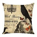 Retro Pattern Linen Pillowcase Soft Throw Pillow Case Sofa Car Cushion (1)