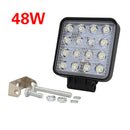 48W Spot LED Light Work Bar Lamp Driving Fog For Off Road SUV Car Boat KAK