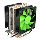 Dual Copper Pipes Dual Fans Hydraulic CPU Cooler Heatpipe Fans Heatsink