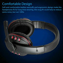 3.5mm Gaming Headset Mic LED Headphones Stereo Bass Surround for PC PS4 Xbox ONE