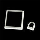 8pcs Christmas House Plastic Fondant Cookie Cutter Mold DIY Cake Decorating BX