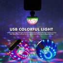 3x USB Mini Disco Lights USB Port Power Atmosphere Light for Party Family