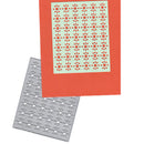 Background frame Metal Cutting Dies For Scrapbooking Stencils DIY Album Car@