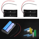 5pcs DIY Dual Slots 18650 Rechargeable Batteries Holder Storage Box Housing Case