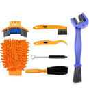 7Pcs/Set Mountain Bike Cleaning Tool Cycling Tire Brush Bicycle Chain Wash