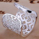 Zircon Heart Ring Women/Men Midi Finger Knuckle Rings Engagement Band Jewelry