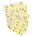 6Pcs Beeswax Wraping Eco-Friendly Reusable Food Wraps Sustainable Food StoraM6A1