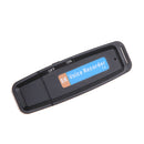 USB 2.0 U-Disk Digital Audio Voice Recorder Pen Flash Drive TF Card Slot