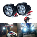 Universal Led Motorbike Bicycle Headlight with Switch Dirt Bike Head Light