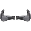 2pcs Ergonomic Bicycle Grip Handlebar TPR Rubber Casing Sheath Bar End (A)