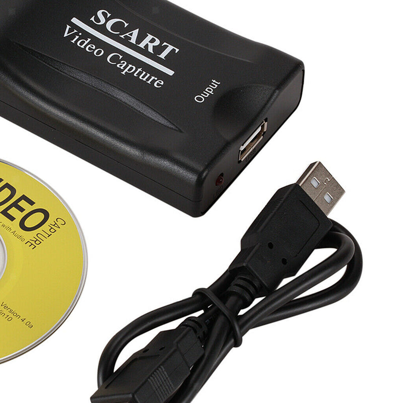 USB 2.0 SCART Video Capture Card Audio Video Adapter Converter
