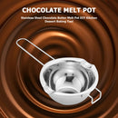 Stainless Steel Chocolate Butter Melt Pot DIY Kitchen Dessert Baking Tool A