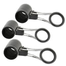 3pcs Smooth Fishing Rod Guides Eye Rings Part DIY Pole Repair Kit 18/19/21mm