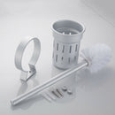 Bathroom Accessories Wall Mounted Space Aluminum Bathroom Toilet Brush Hold