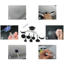 Fix Dent Repair Tool Kit 8 Pcs Instrument Paintless Auto Car Body Damage Pu