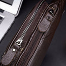 Bullcaptain Leather Crossbody Bag For Men Messenger Leather Chest Bag Casua