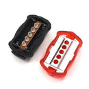 5 LED Bike Bicycle Safety Warning Tail Rear Lamp Battery New Light Us S3S3 A4G4