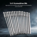 16pcs/set Torx Screwdriver Bit Magnetic Security Electric Screw Driver Kit