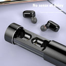 A6 TWS Wireless Earbuds Bluetooth Earphones Headset w/Charge Case (Black) A
