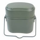Germany Green 3Pcs In 1 Outdoor Camping Picnic Cookware Cook Set Hiking Sur