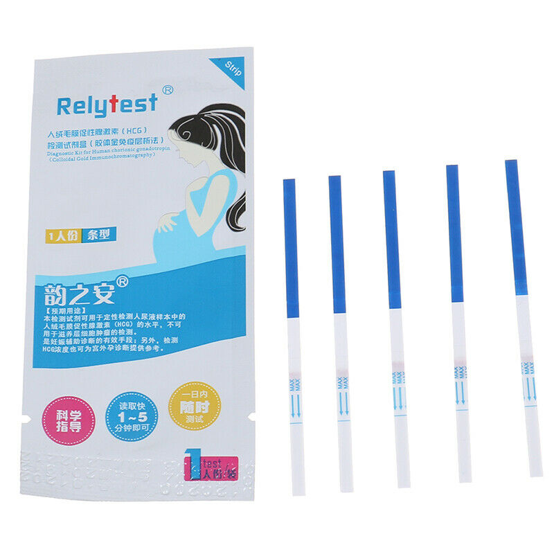 10X Women Early Pregnancy Test Strip Predictor Fertility Stick Automatically Gw