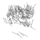 100 Pieces Stainless Steel Extension for Winding Stem Swiss Non-extension for