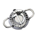 Stainless Steel Dumpling Mould Dough-Press DIY Pastry Maker Samosa Mold K DBH