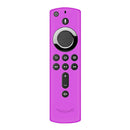 For Fire TV Stick 4K TV Stick Remote Silicone Case Protective Cover Skin Purple