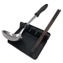 Kitchen Accessories Cooking Tools Heat Resistant Silicone Spoon Rest Ladle  V5L3