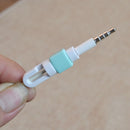 5x Protector Saver Cover for Smart Phone Lightning USB Charger Cable Cord FT