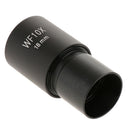 23.2mm Biological Microscope WF10X Wide Field Angle Eyepiece, Pack of 1 (Black)