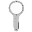 Magnifying Glass Set Handheld Magnifier with 9 Illuminated Lights 2.5X/ 8X
