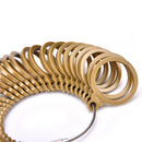 Hot ! Plastic Finger Ring Sizer Tool Jewelry Measure Gauge Equipment EU 43-74 3C