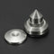 4x Stainless Steel Speaker Spike & Pad Base Amplifier Isolation Cone Stand Feet