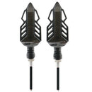 2Pcs Led Motorcycle Turn Signal Lights 12V Super Bright Indicator Daytime R