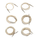Male to Male Straight Jack Guitar Converter Cable for Guitar Amplifier 100cm